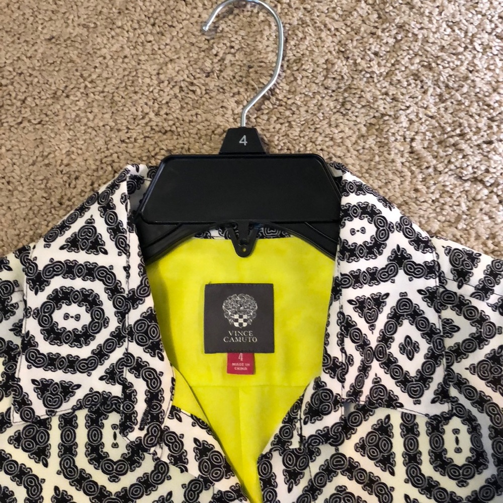 Vince Camuto shirt dress, sz 4 - Picture 2 of 3